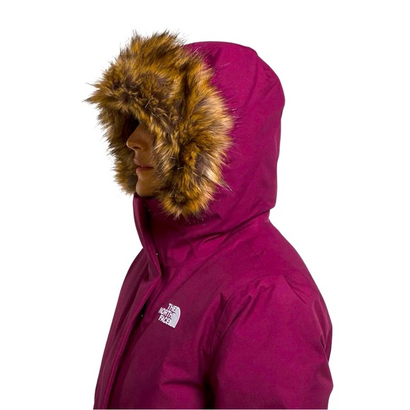 THE NORTH FACE WOMEN'S ARCTIC PARKA - BOYSENBERRY - Picture 3 of 6